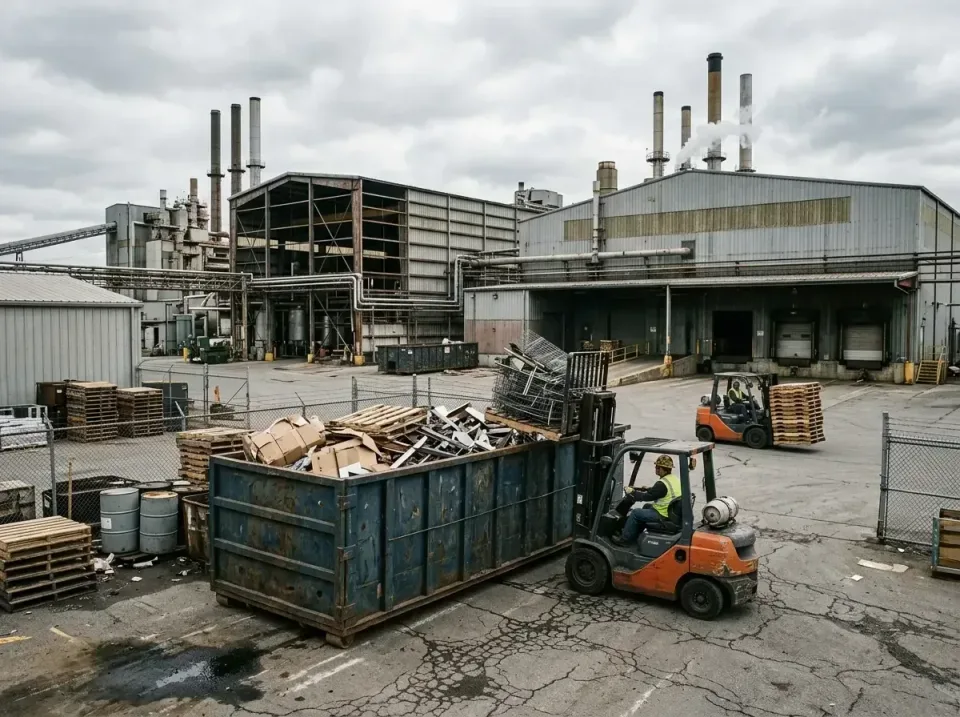industrial-factory-scrap-conta-003 — frequently asked questions, Cheap Roll-off Dumpster Rentals in Belleville, WI